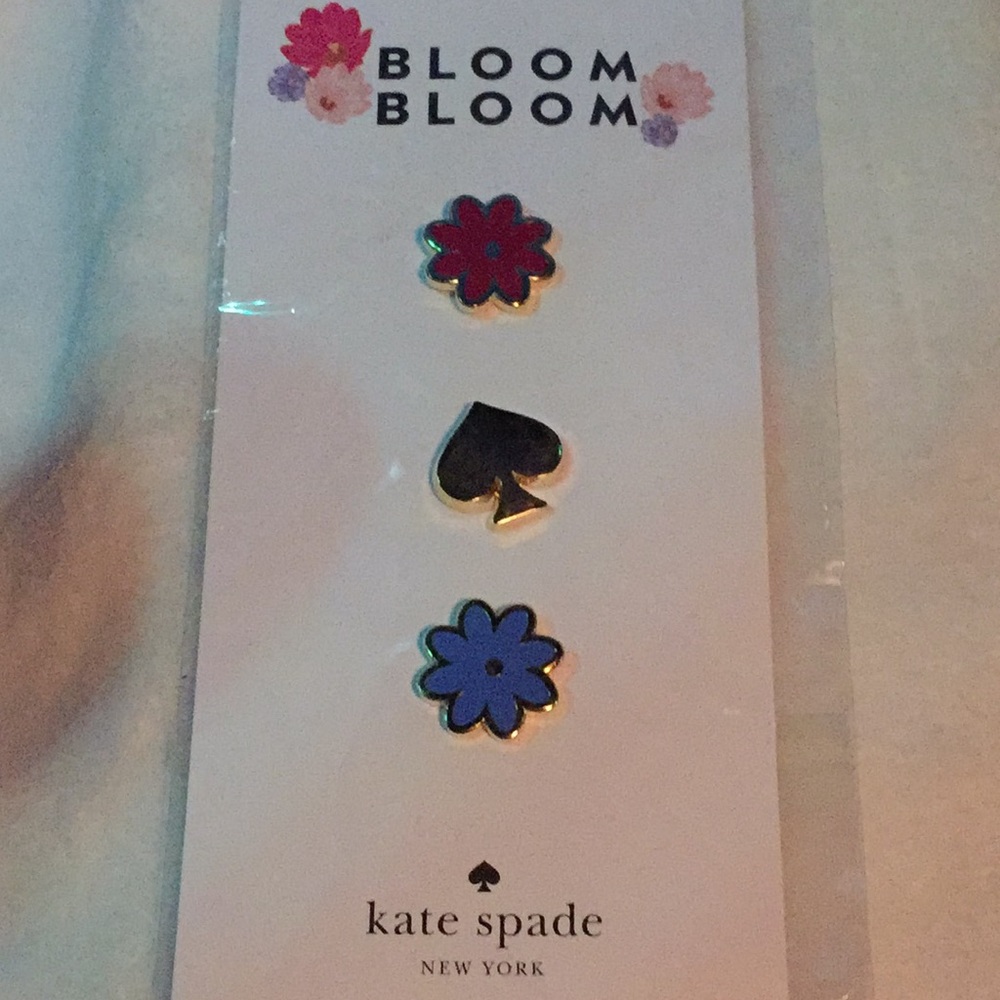 Kate Spade Bloom Bloom Pin Trio